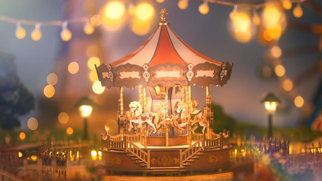 Rolife Classic Carousel: Elegance in Motion