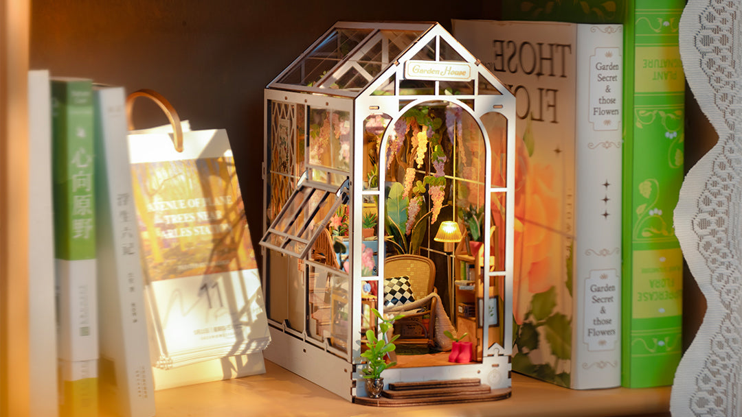 Introducing the Rolife Holiday Garden House - A French Floriculture Miniature