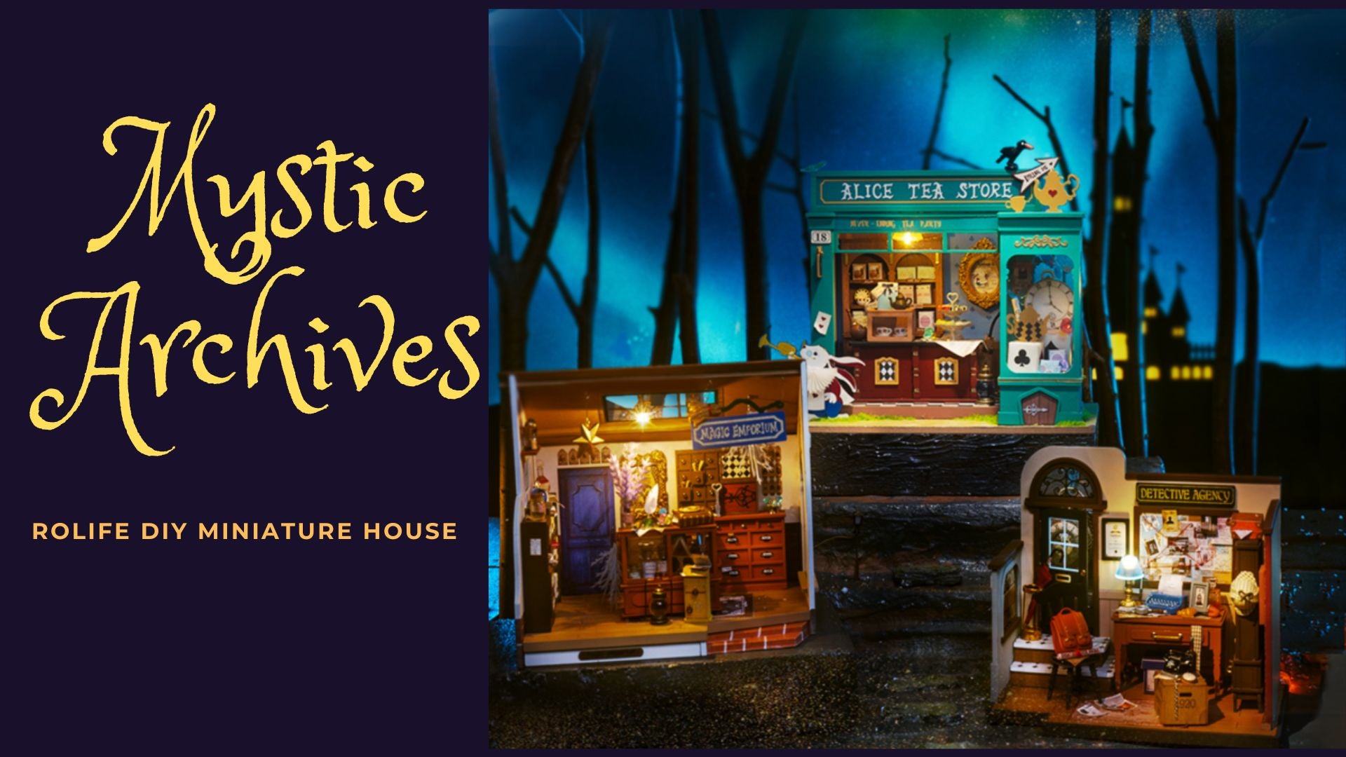 New DIY Miniature House: An Immersive Experience with Rolife Mystic Archives Series