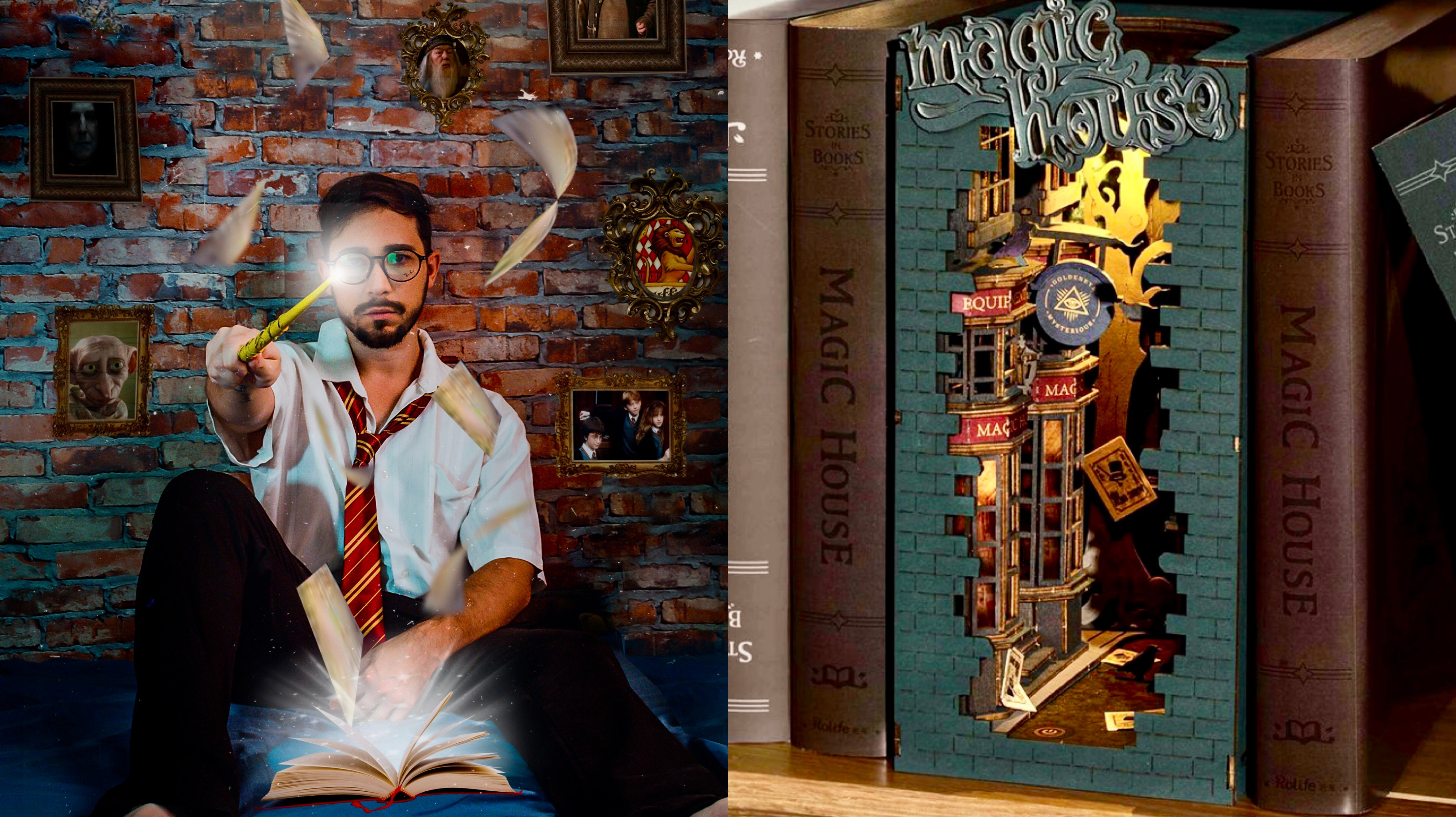 How to Make A Diagon Alley Book Nook for Beginners?