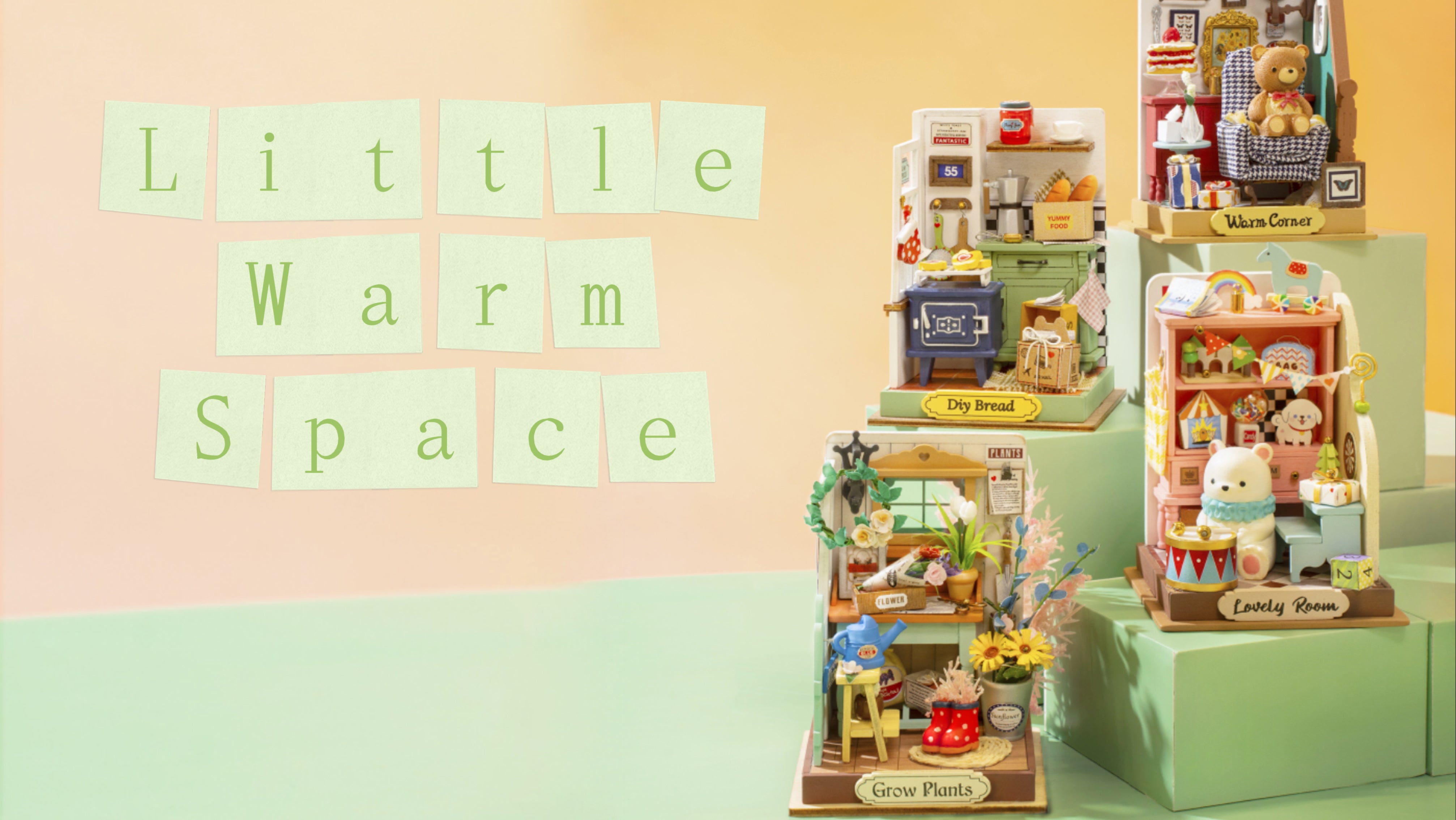 Get Cozy With Rolife Little Warm Space DIY Miniature House Kits This Fall & Winter