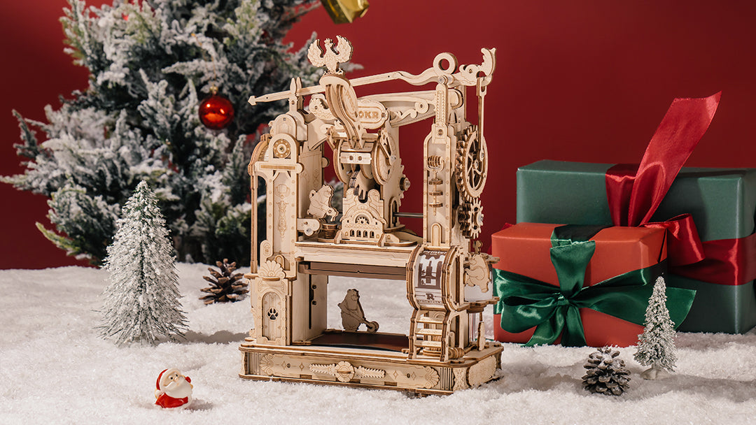 Introducing ROKR New 3D Wooden Puzzle - the Classic Printing Press