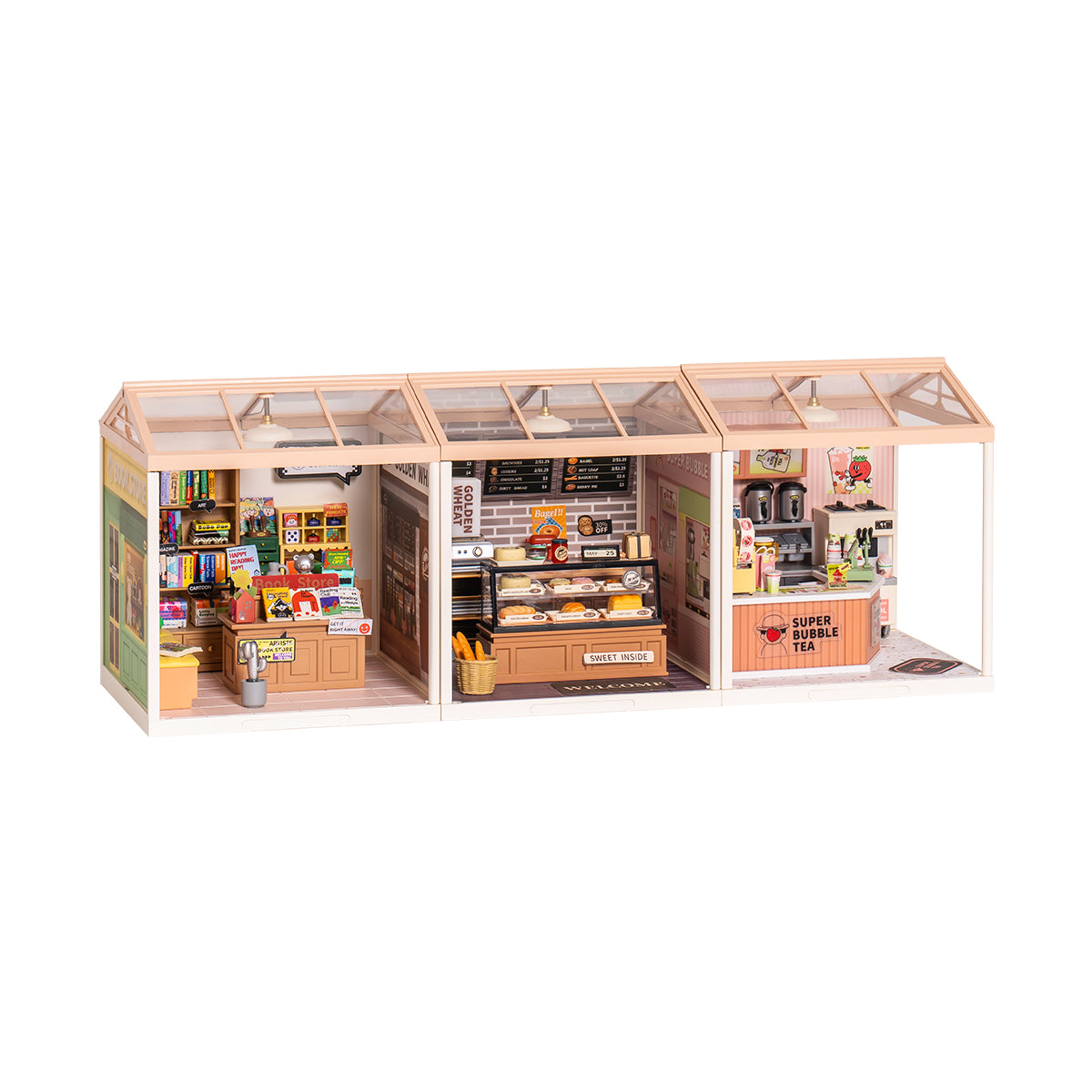 Rolife Super Creator Plastic DIY miniatuurhuis