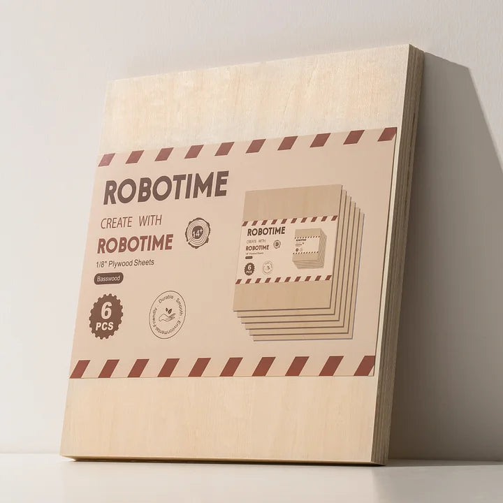 ROBOTIME Plywood for Laser Cutting