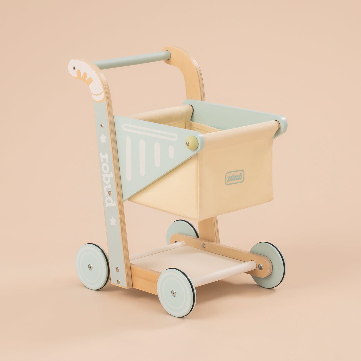 ROBUD Wooden Baby Push Walker Toy WRP02