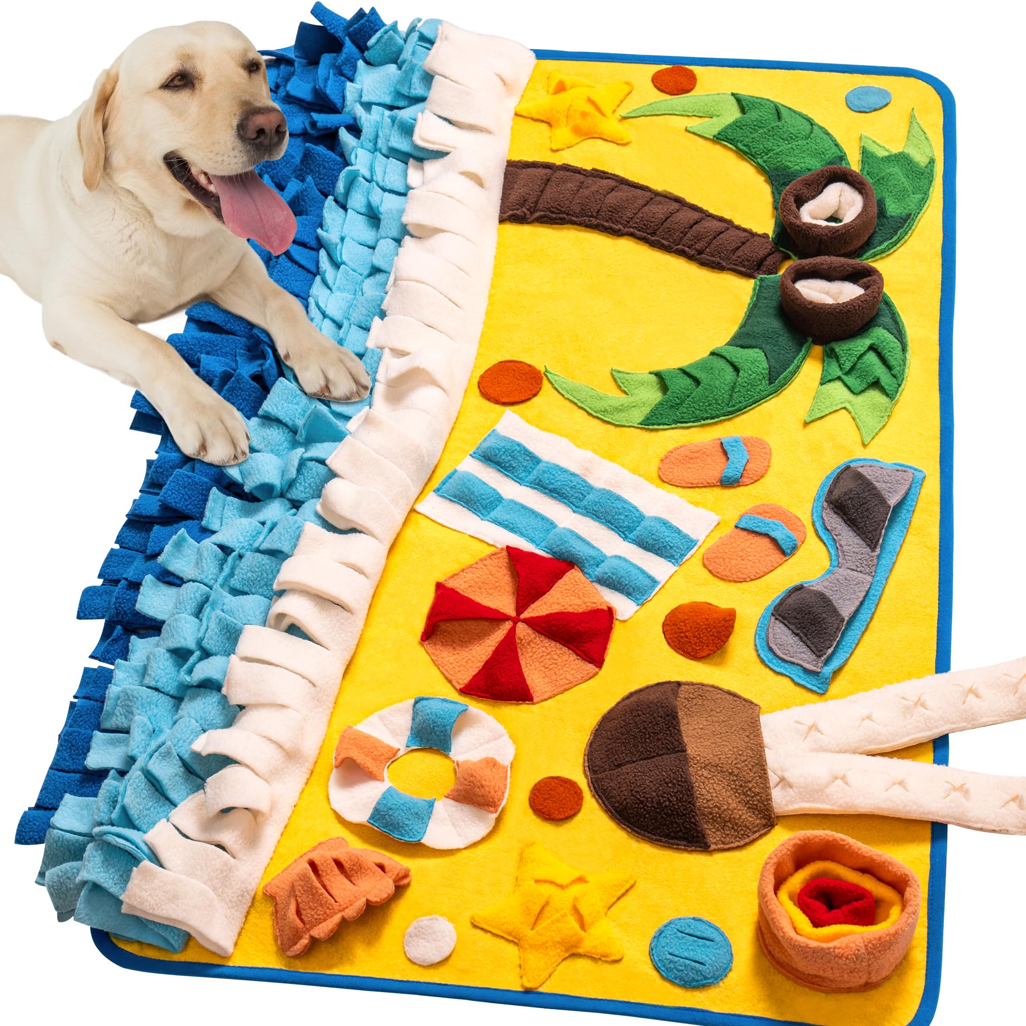 Dog Beach Sniffing Mat