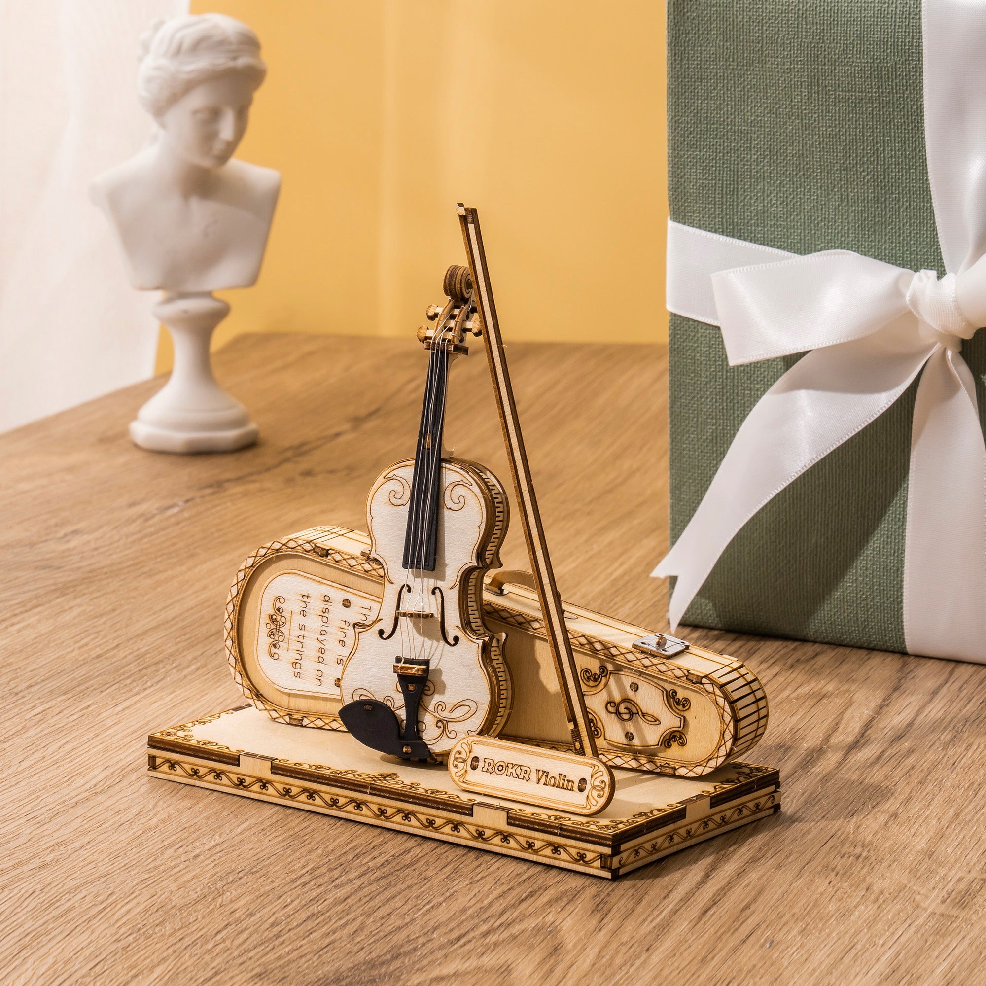 ROKR Violon Capriccio Modèle 3D Puzzle en bois TG604K 