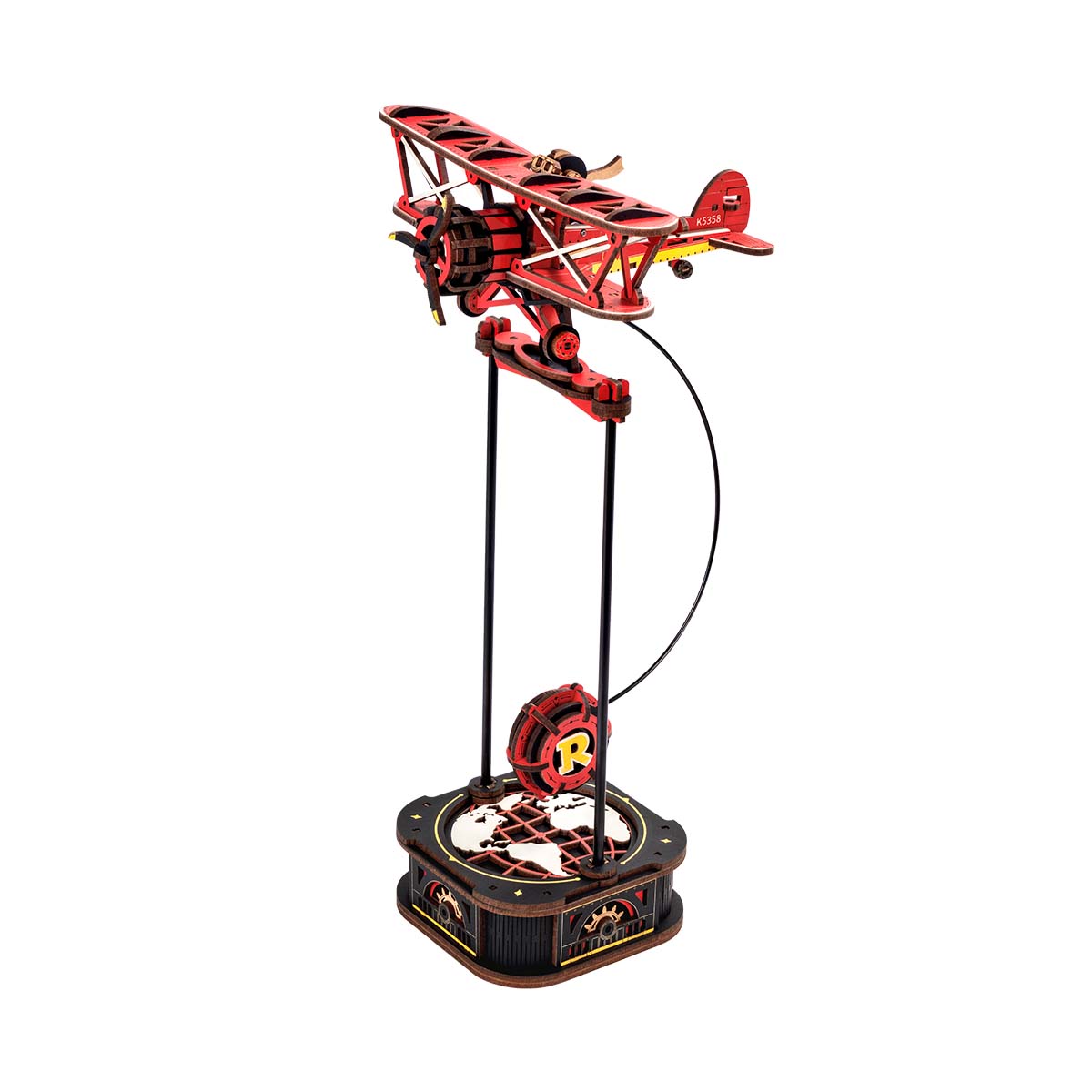 Roker Sky Captain Diy Pendulum Speelgoed 3D Puzzel MCD01