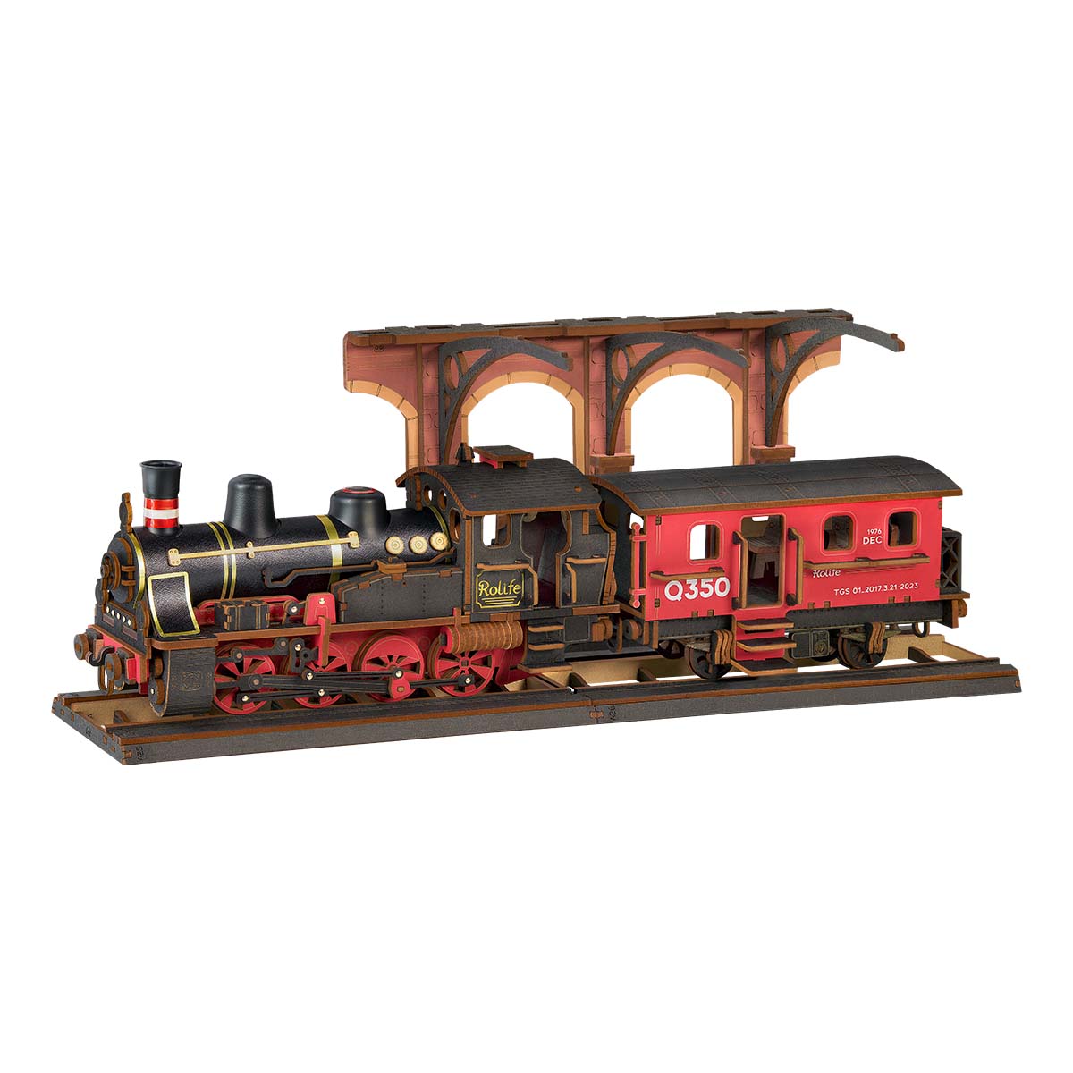 Rolife Steam Journey 3D Houten Puzzel TGS01