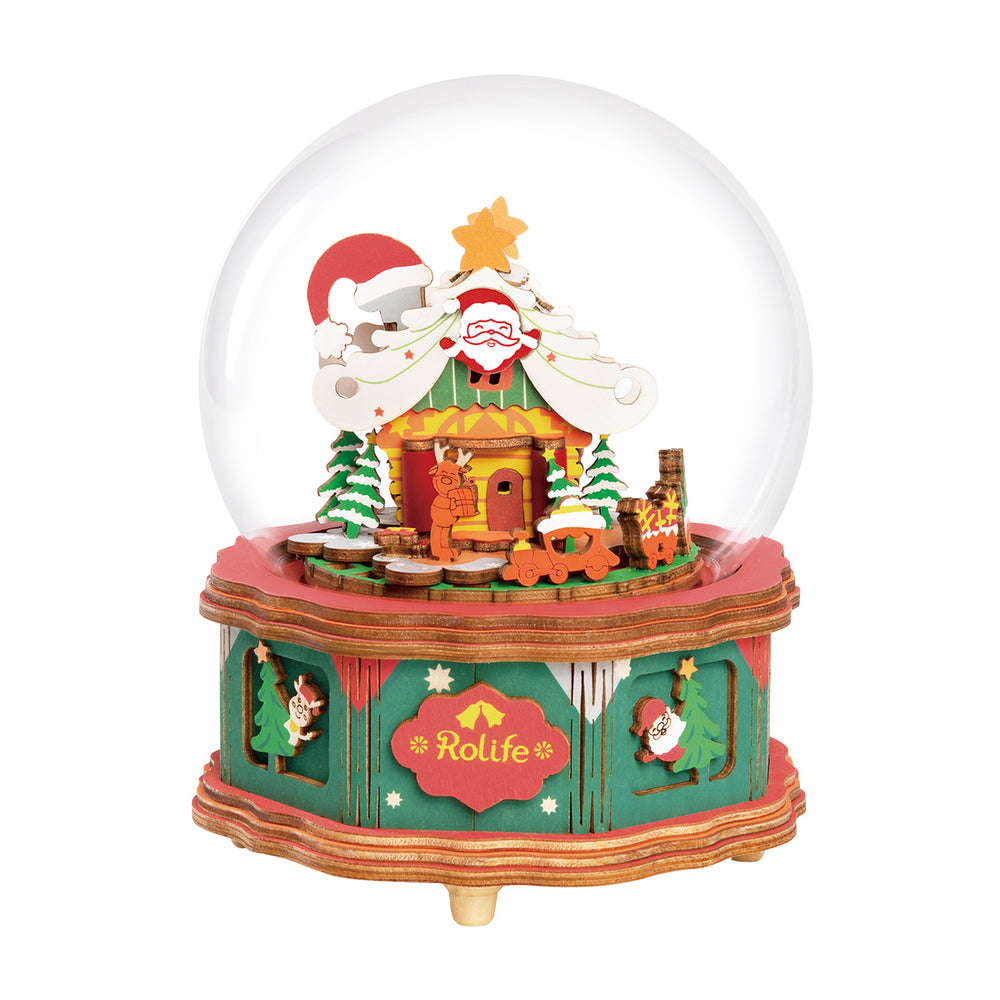 Rolife Christmas Town Music Box AM46