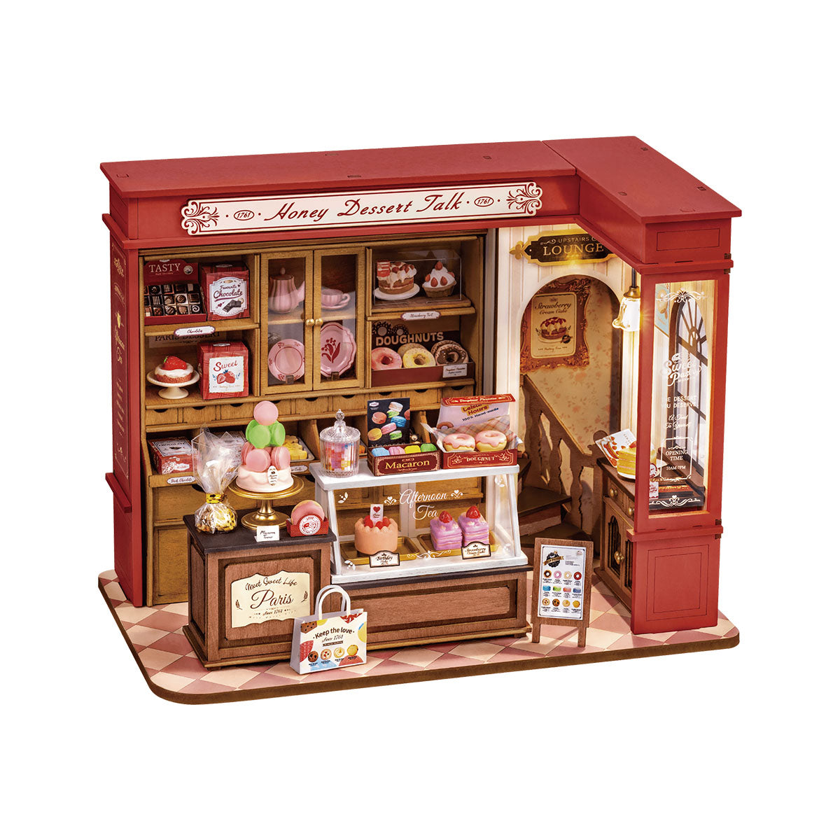 Rolife Honing Dessert Talk DIY Miniatuur Huis DG168