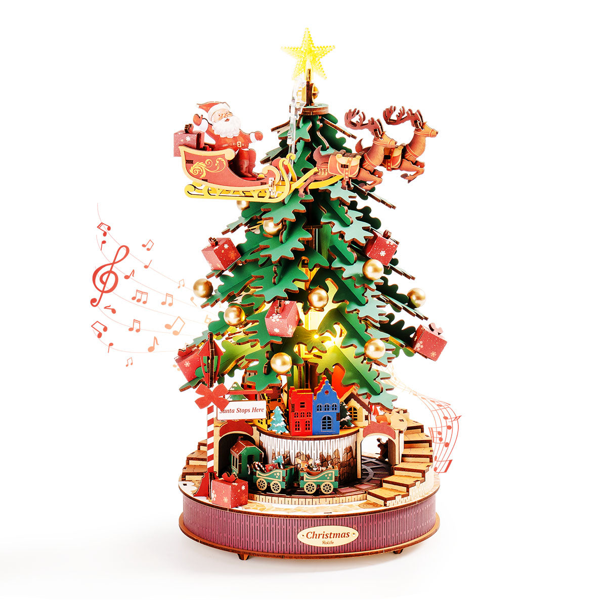 Rolife Christmas Melody Tree Music Dreamer  AMS01