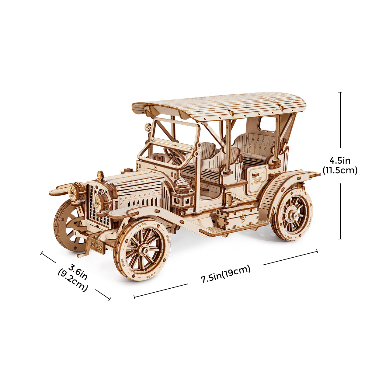 ROKR Oldtimer 3D-Holzpuzzle MC801 