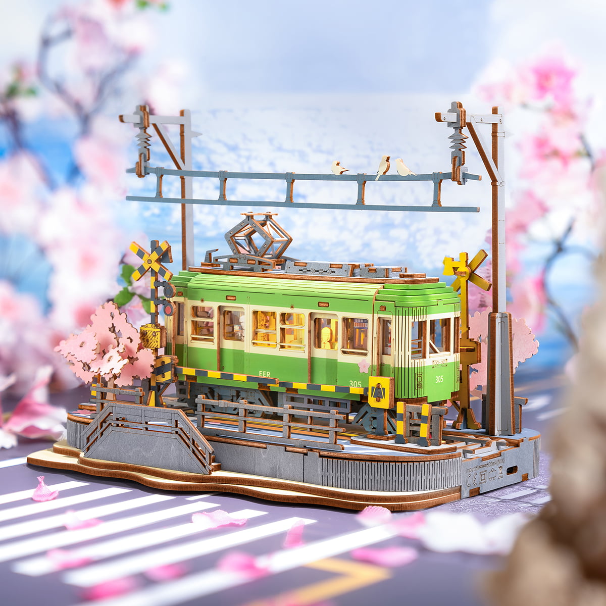 Rolife Sakura Journey 3D Houten Puzzel TGS02