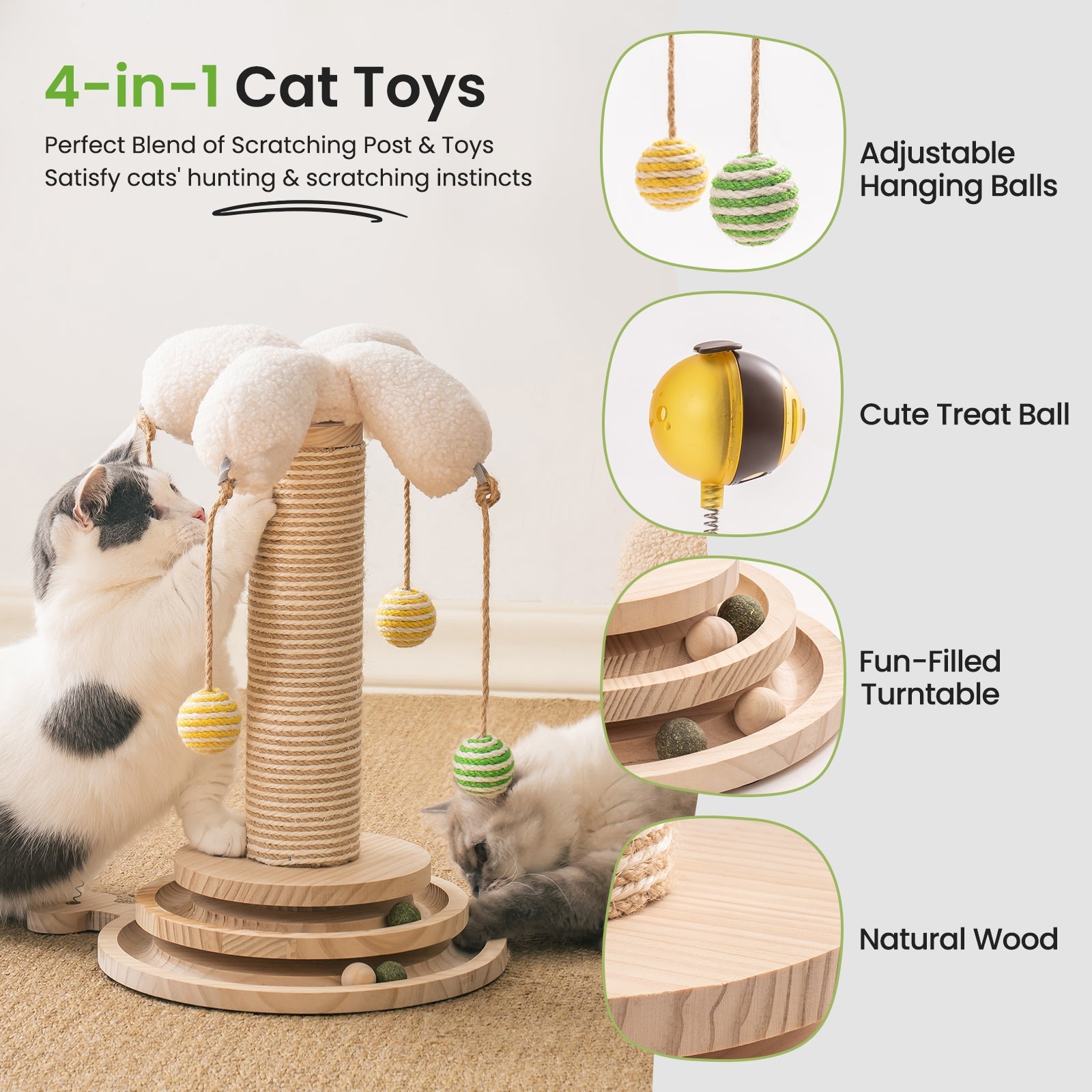 Fountain Cat Scratching Post