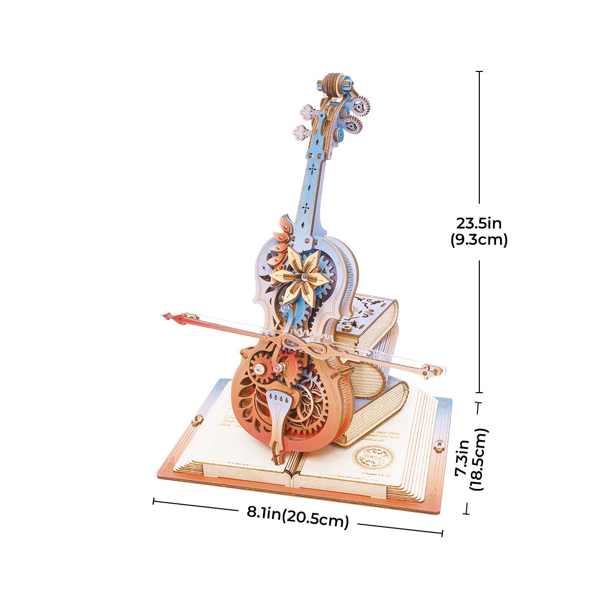 ROKR Symphony of Gorgeous Dreams Mechanical Music Box 3D Wooden Puzzle AMK63M