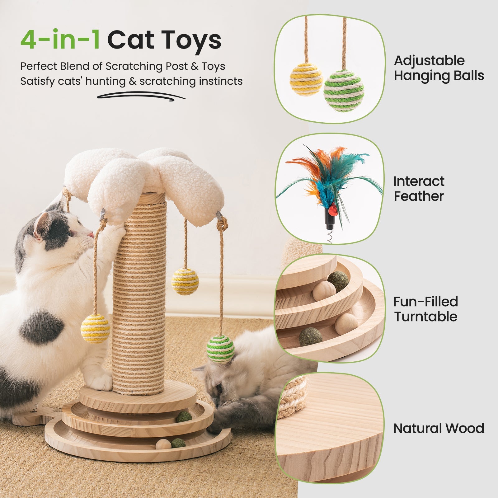 Fountain Cat Scratching Post