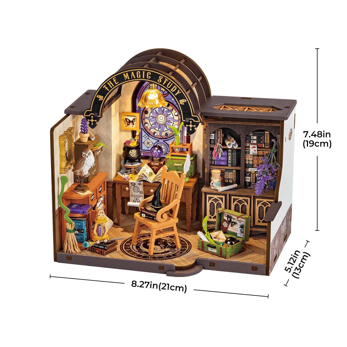 Rolife The Magic Study Maison miniature DIY DG166