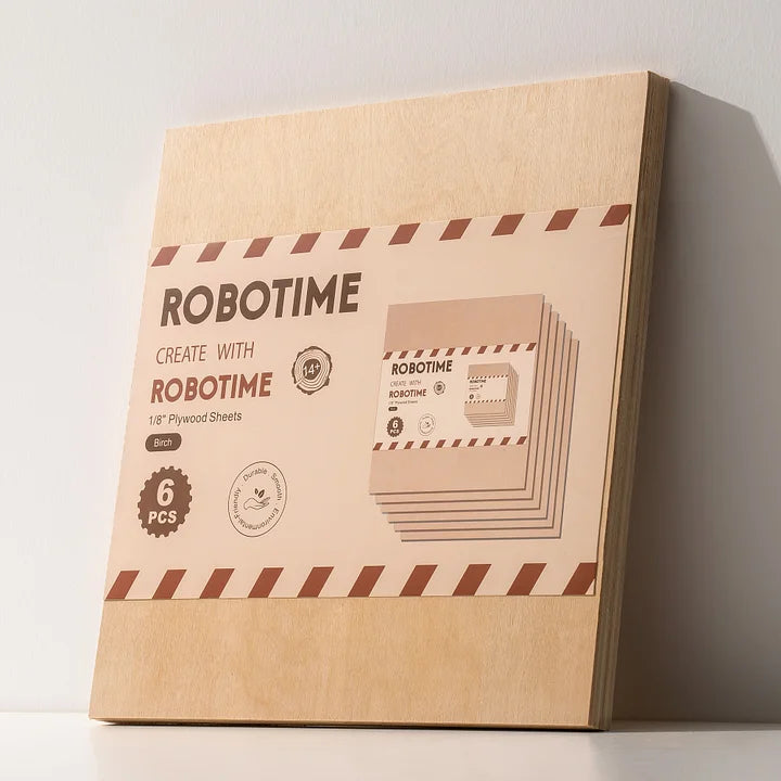 ROBOTIME Plywood for Laser Cutting