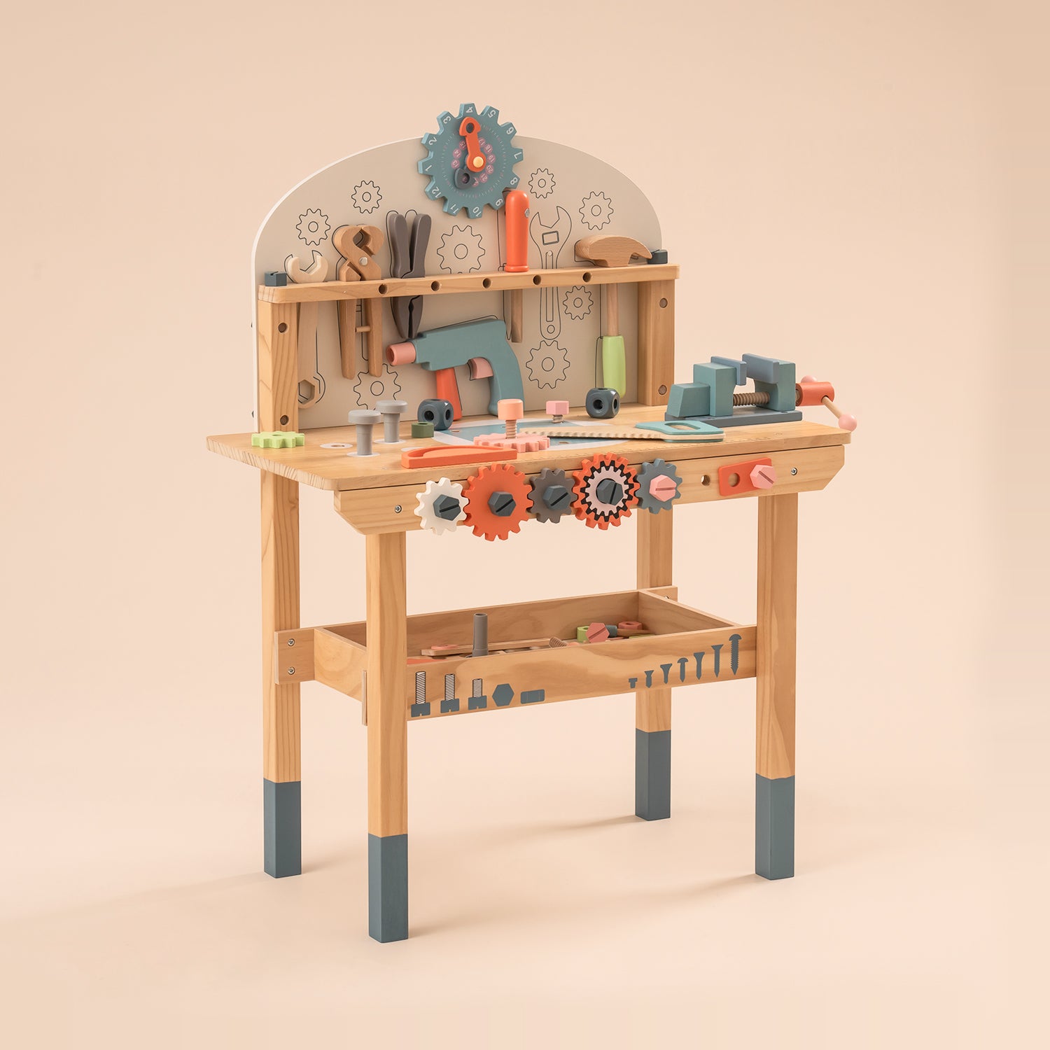 ROBUD Toy Workbench Tool Bench Set for Kids WG200