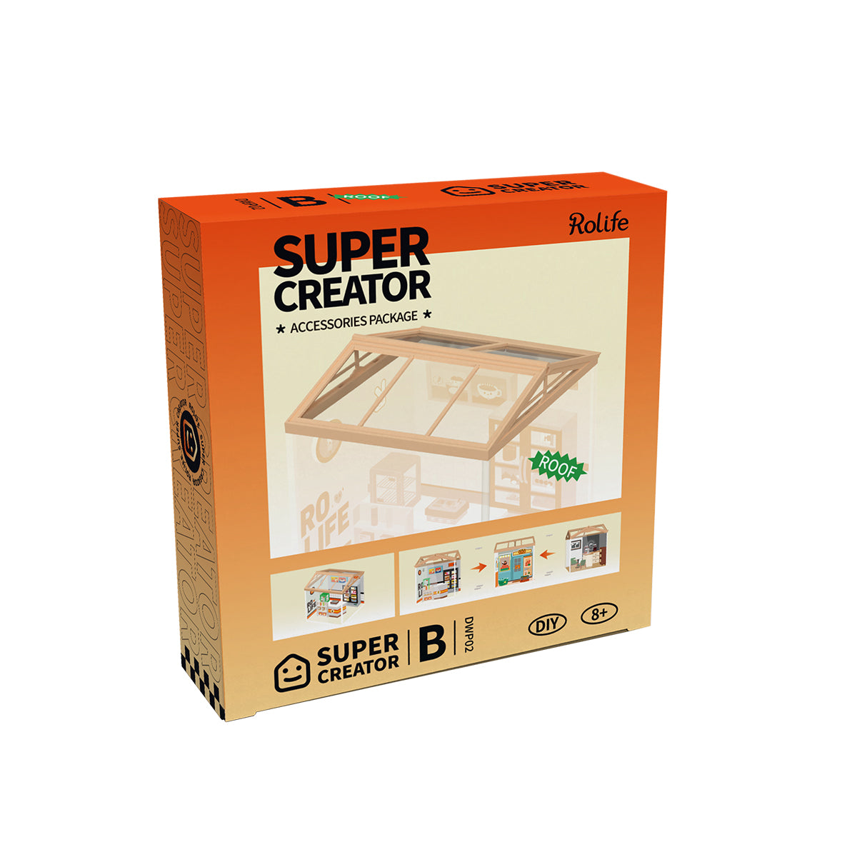 Rolife Super Creator Plastic DIY miniatuurhuis