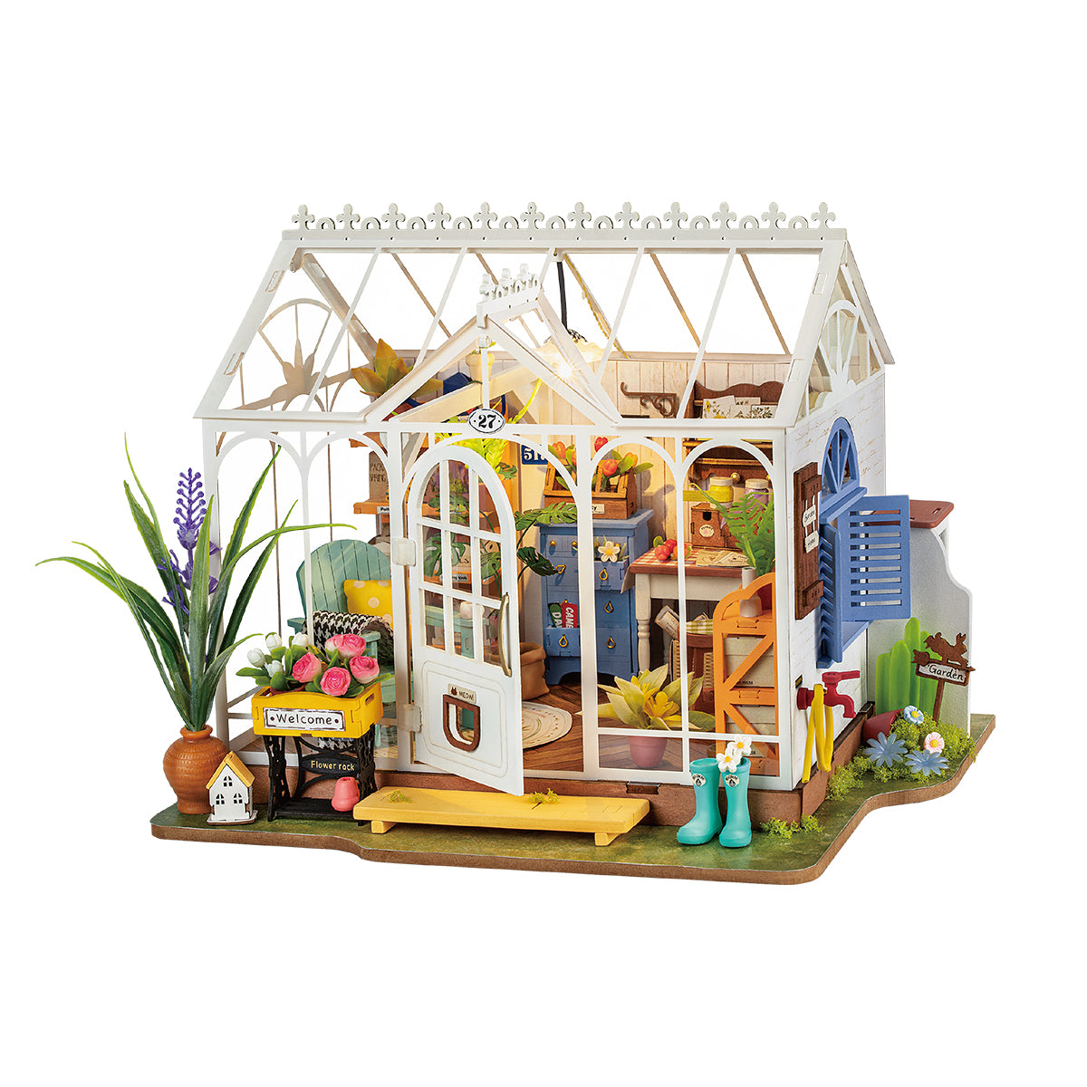 Rolife Dreamy Garden House DIY miniatuurhuisset DG163