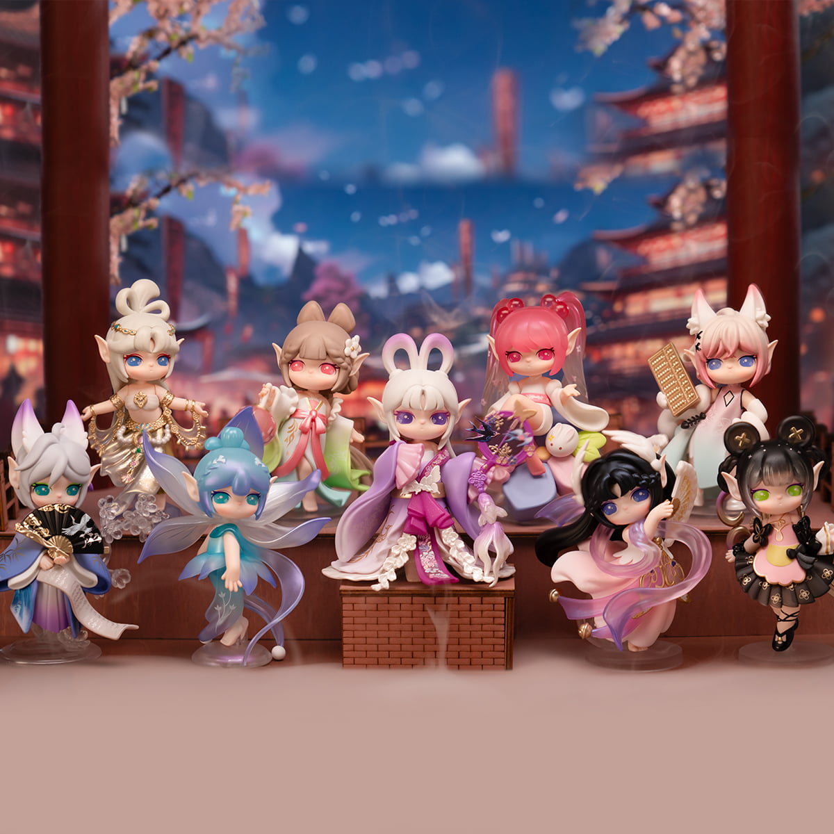 Rolife Suri's Lingfeng Town Surprise Figure Dolls SJXX [Early Black Friday Flash Sale]