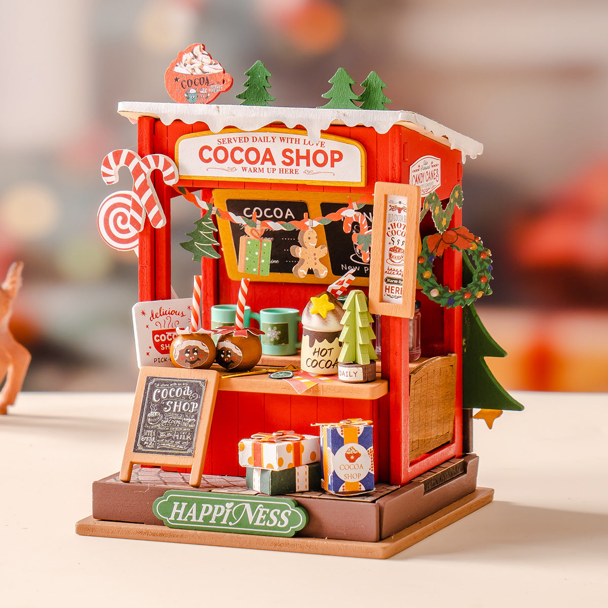 Rolife Cocoa Shop Maison miniature à faire soi-même DS042 