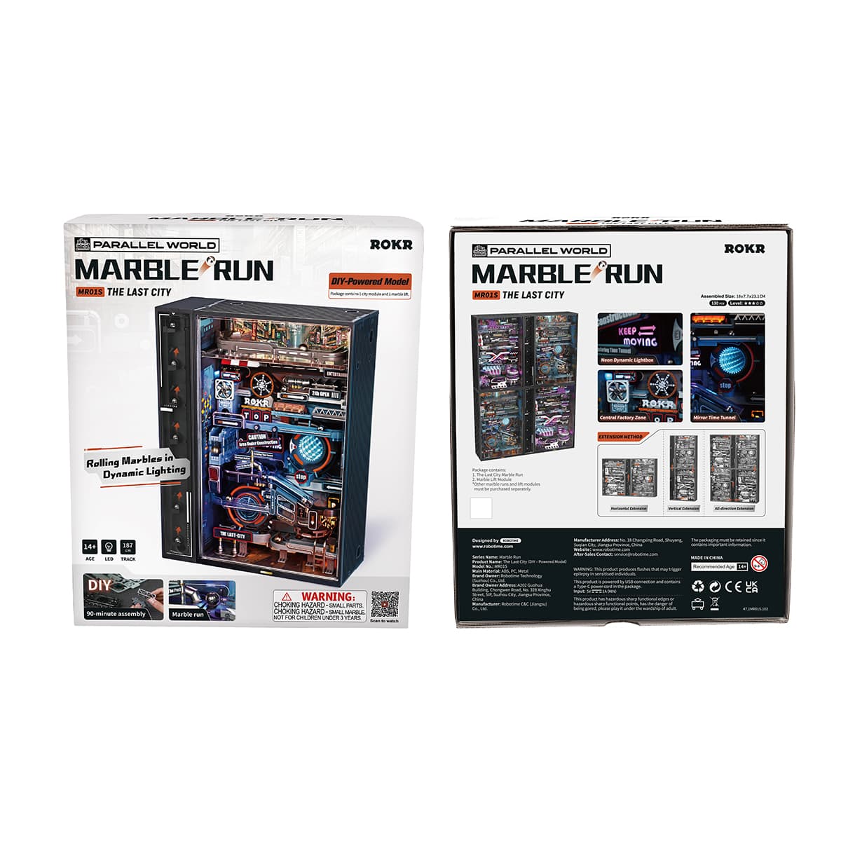 Voorverkoop ROKR The Last City Marle Run Mechanische 3D-puzzel MR01S