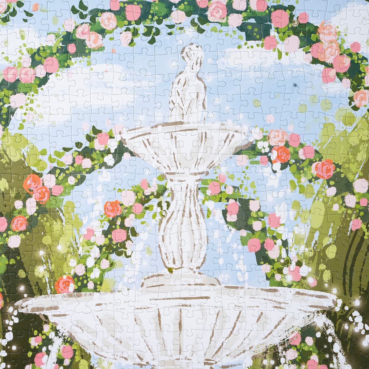 Rolife Afternoon Fountain 1000 Piece Jigsaw Puzzle PT001