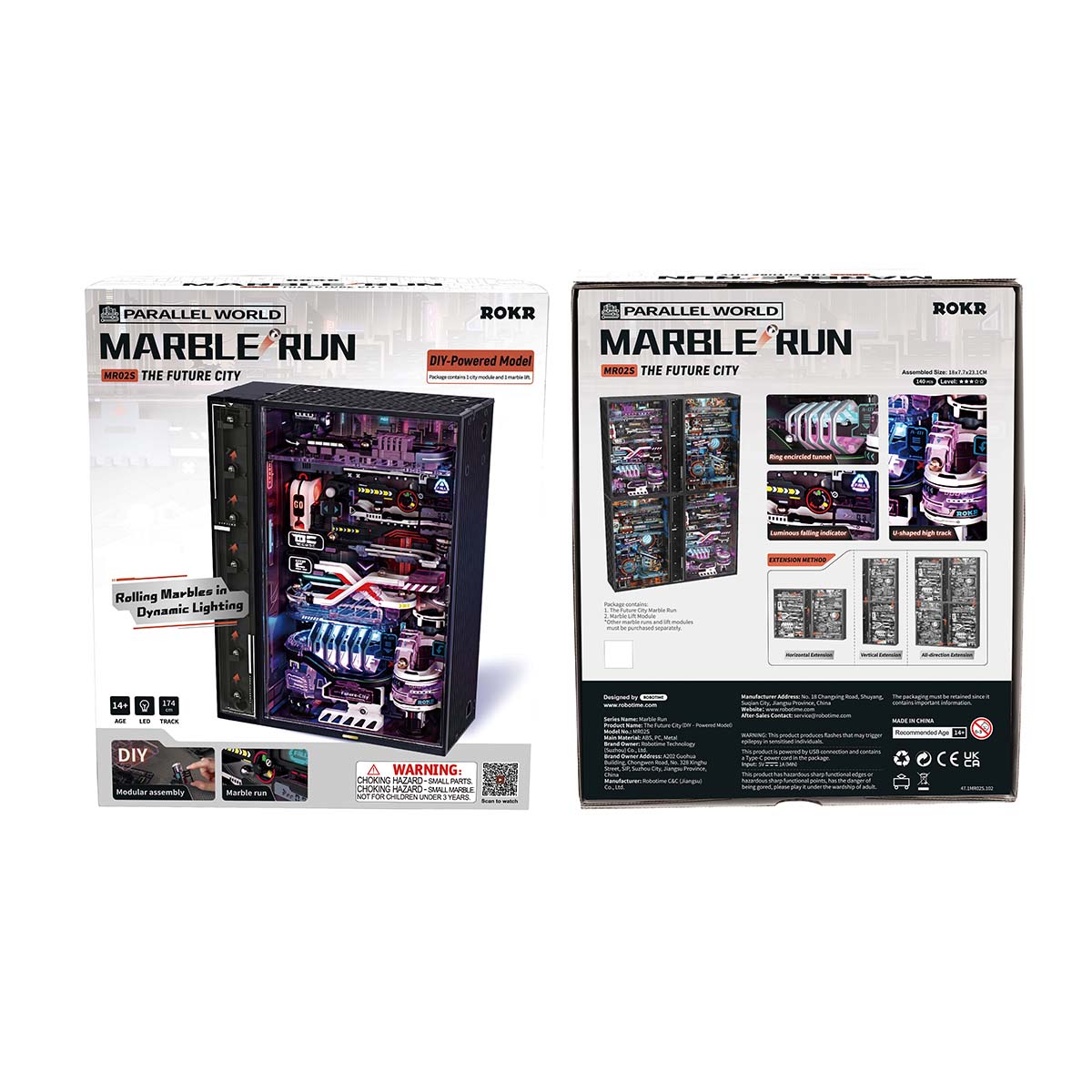 ROKR The Future City Marle Run Mechanisches 3D-Puzzle MR02S im Vorverkauf