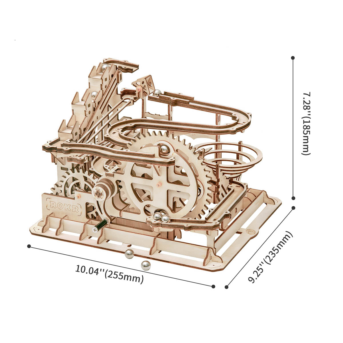 ROKR Marble Parkour Big Funnel Marble Run LG501