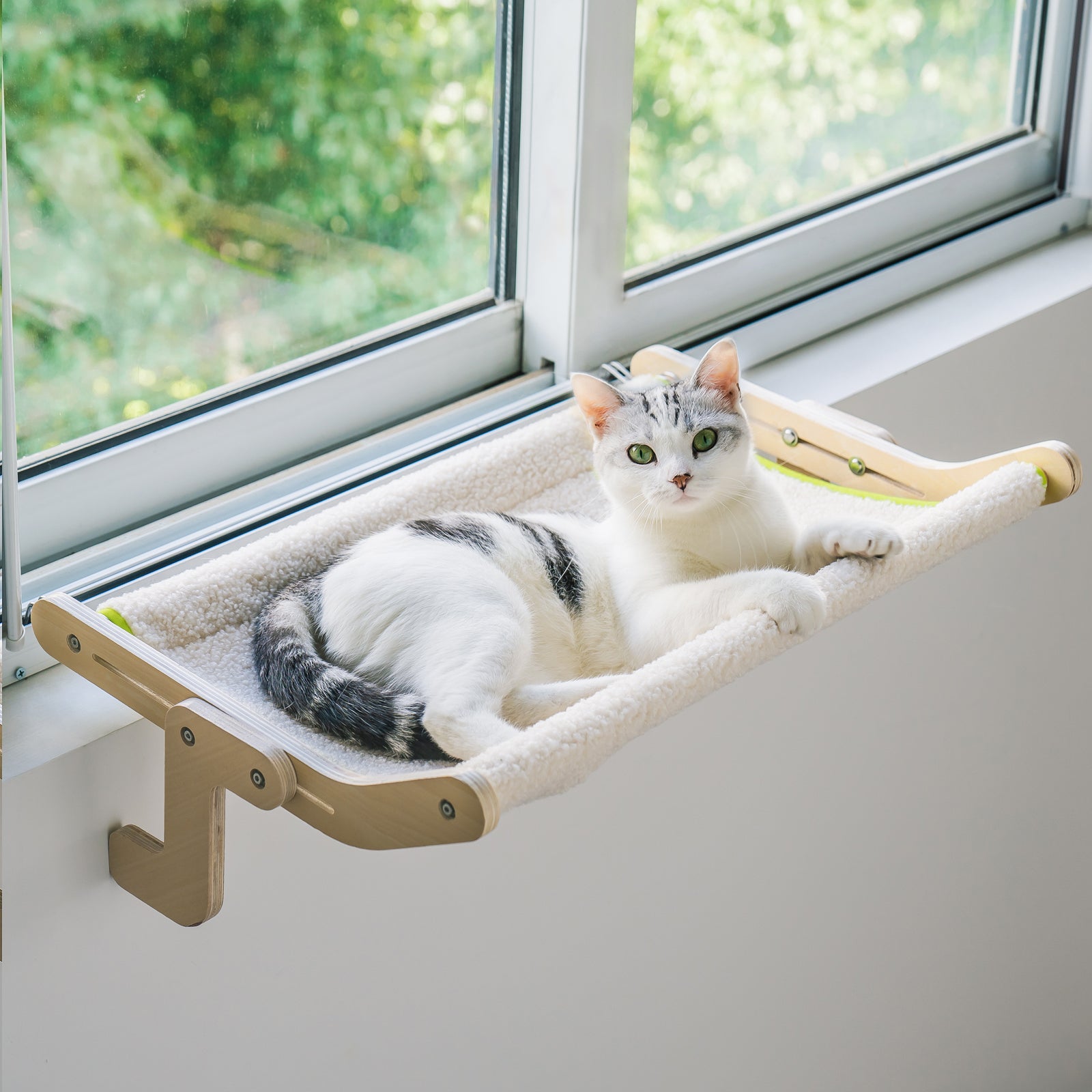 Große Fensterstange für Katzen 