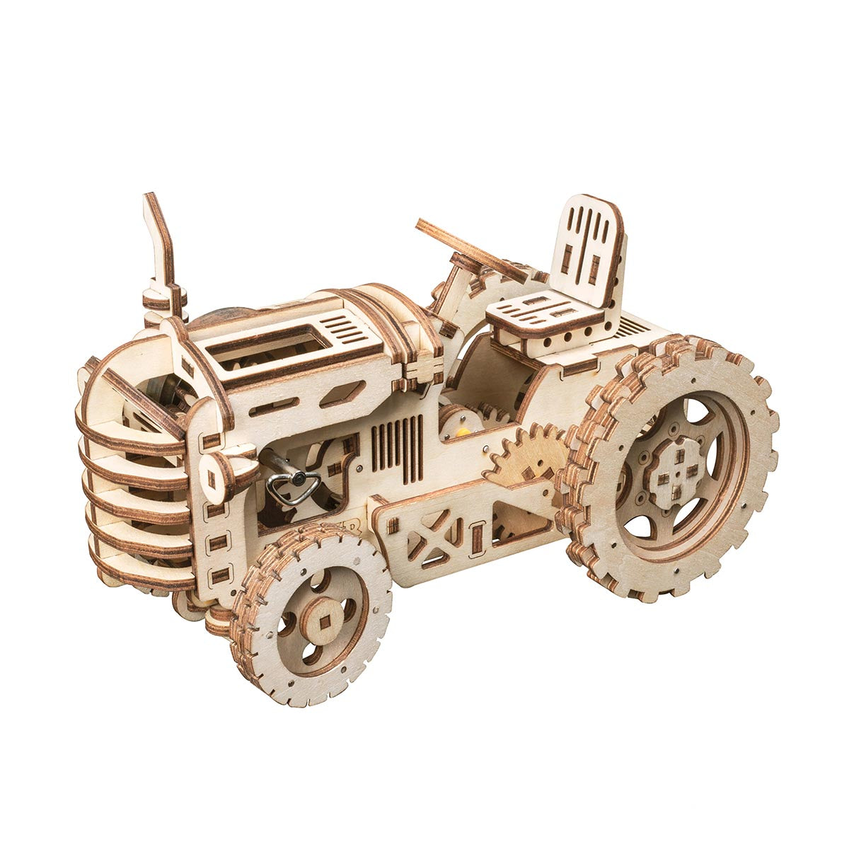 Puzzle 3D en bois avec engrenages mécaniques pour tracteur ROKR LK401 