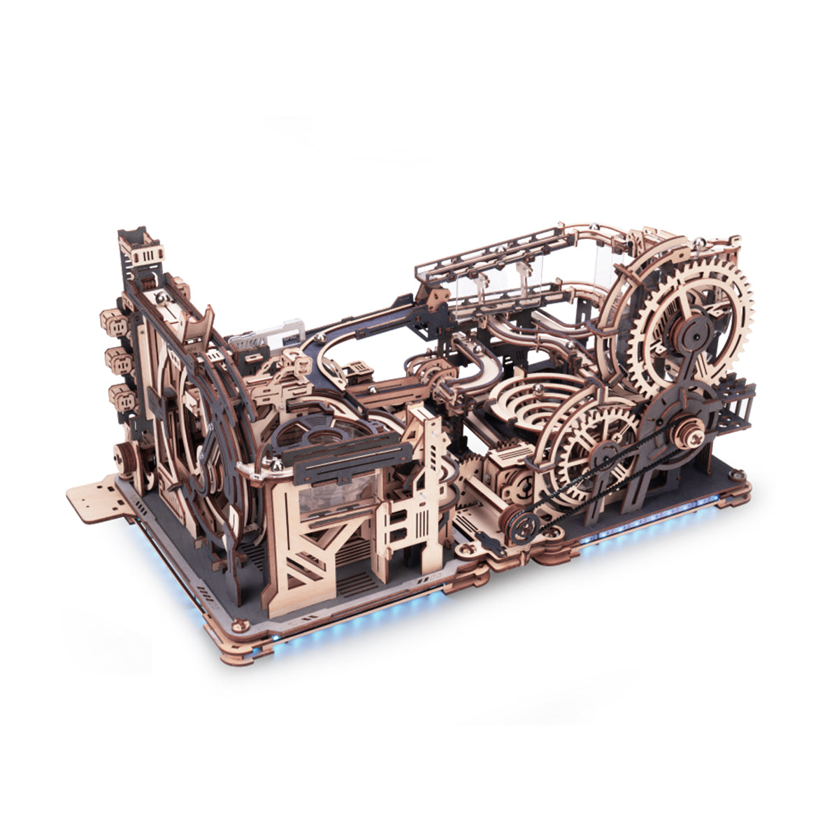 Puzzle en bois 3D Marble Run de ROKR Marble Spaceport LGC01 