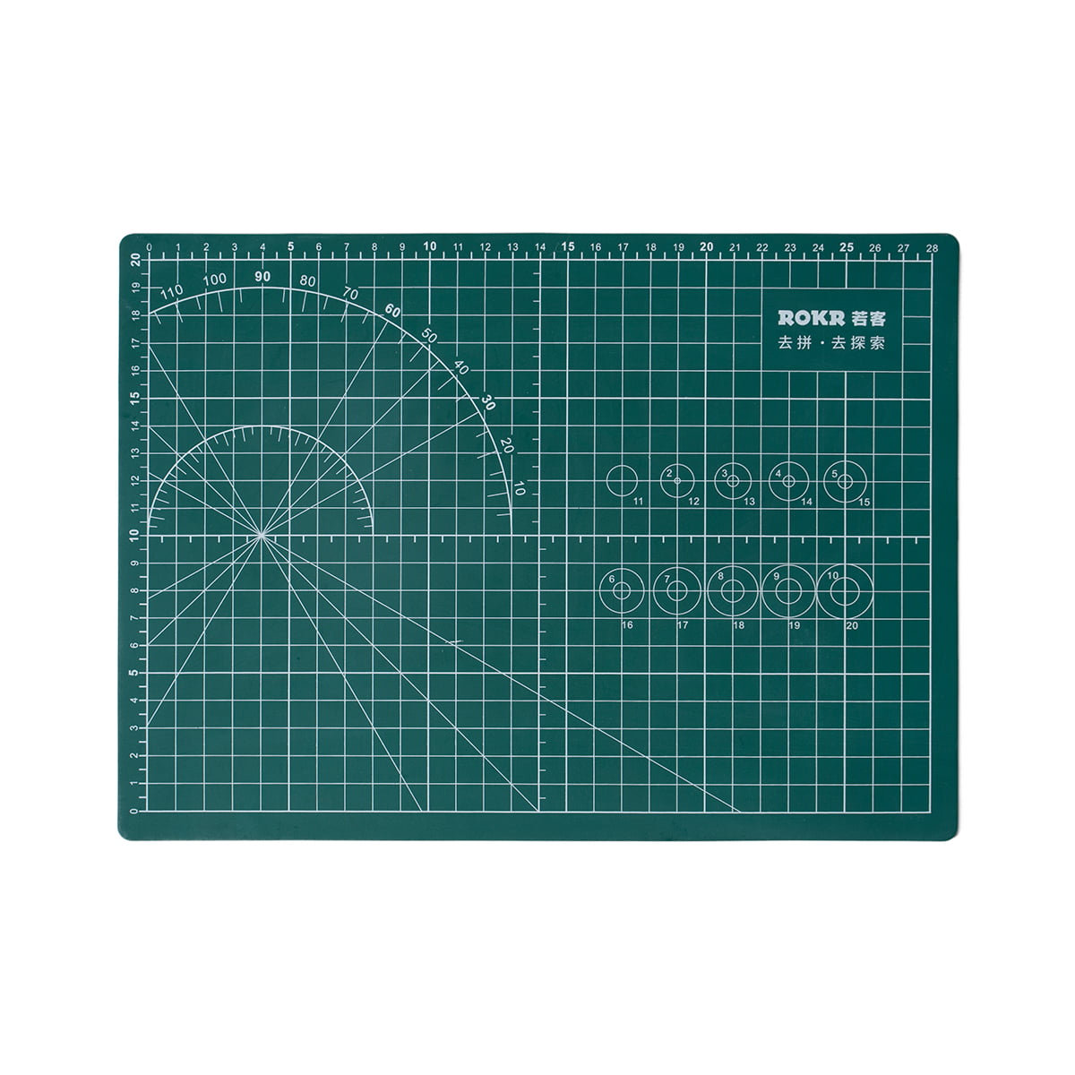 ROKR Double Sided PVC Cutting Mat 12 x 9 inch