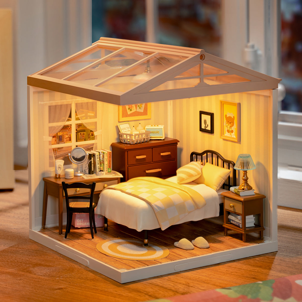 Rolife Sweet Dream Bedroom Maison miniature en plastique à faire soi-même DW009 