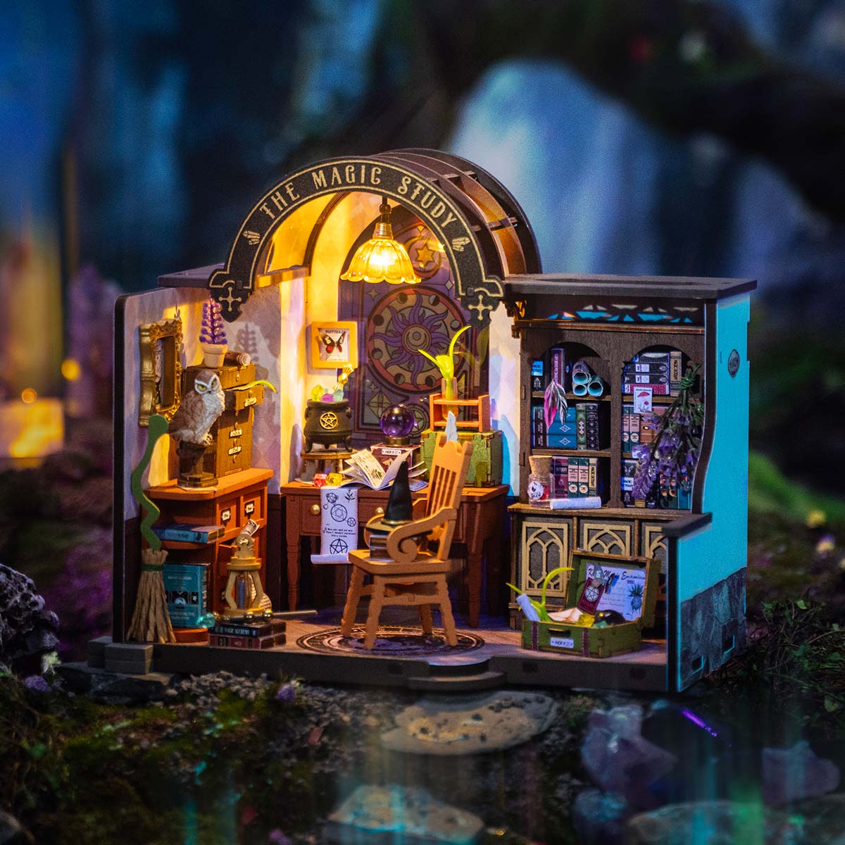 Rolife The Magic Study DIY Miniature House DG166