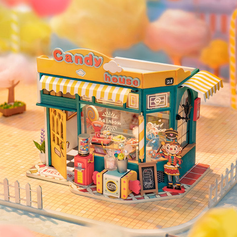 Rolife Rainbow Candy House DIY miniatuurhuis DG158