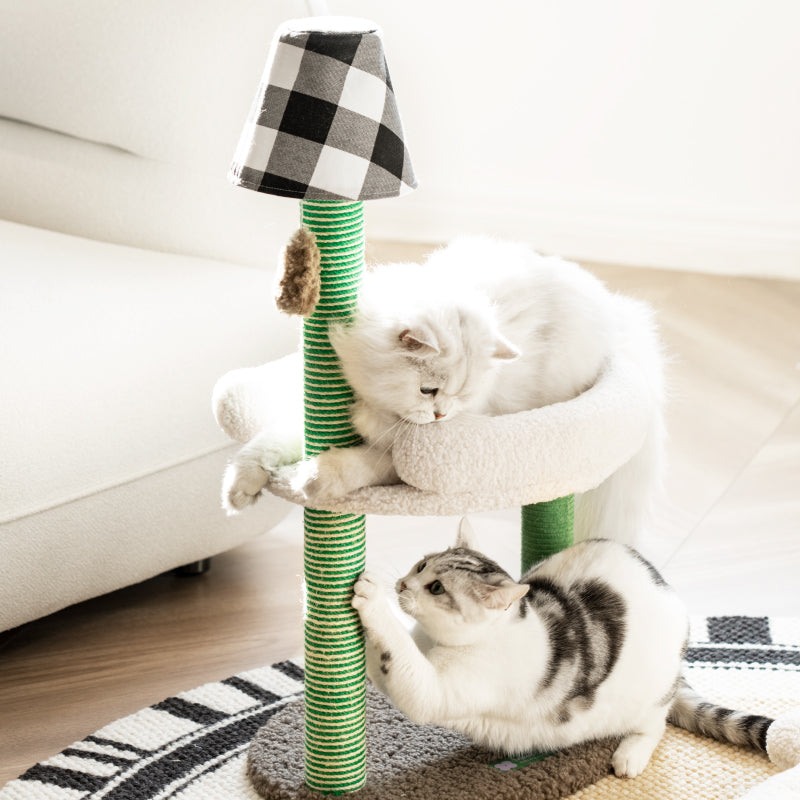 Tischlampe Double Cat Kletterpfosten 