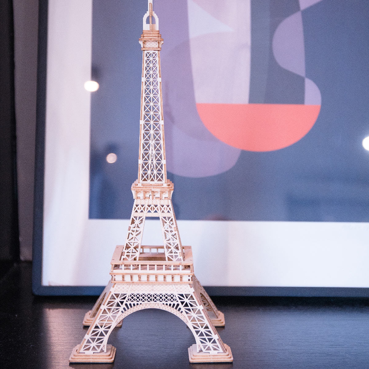 Puzzle 3D en bois modèle Tour Eiffel Rolife TG501 