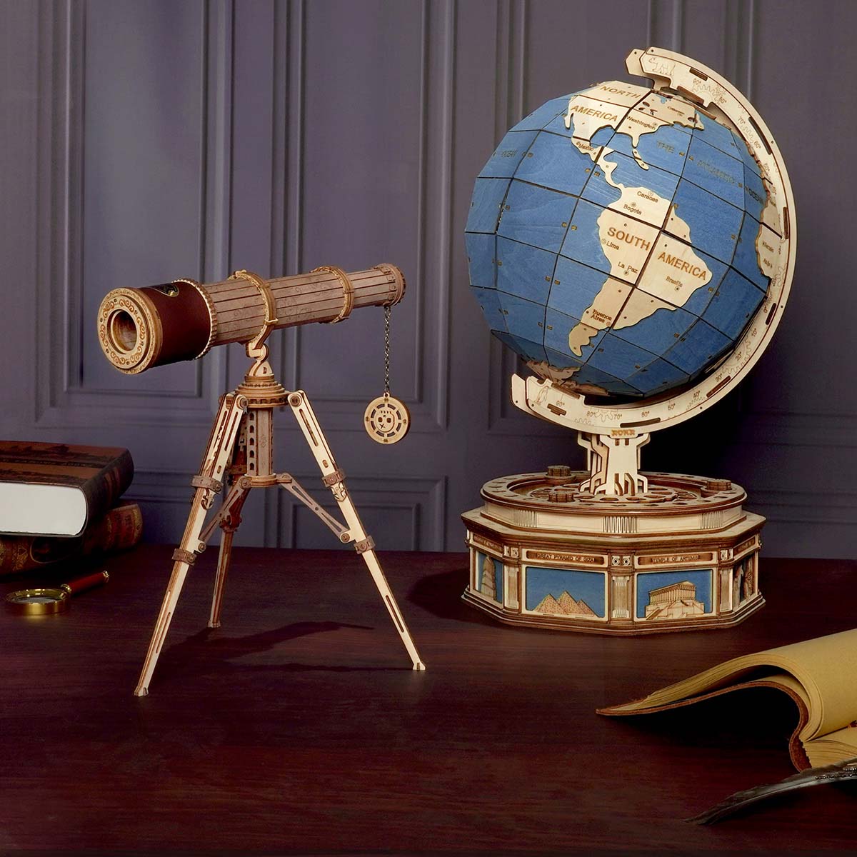 ROKR Curious Discovery | Le Globe ST002 + Télescope monoculaire ST004