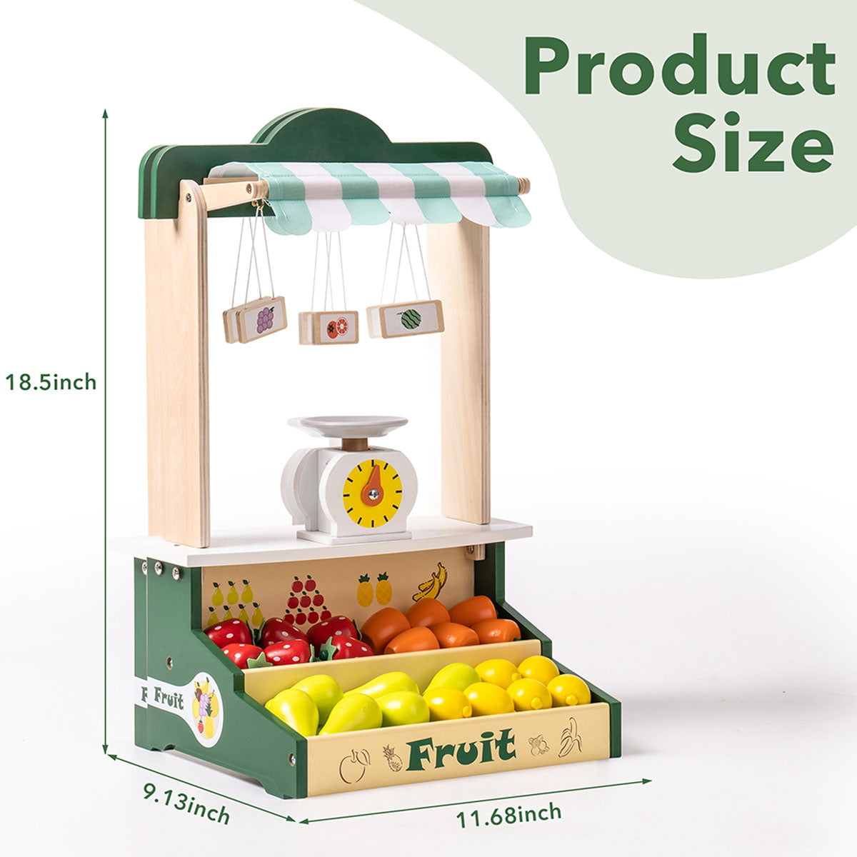 [Only Ship To U.S.] ROBUD Houten boerenmarktkraam met fruitkraam