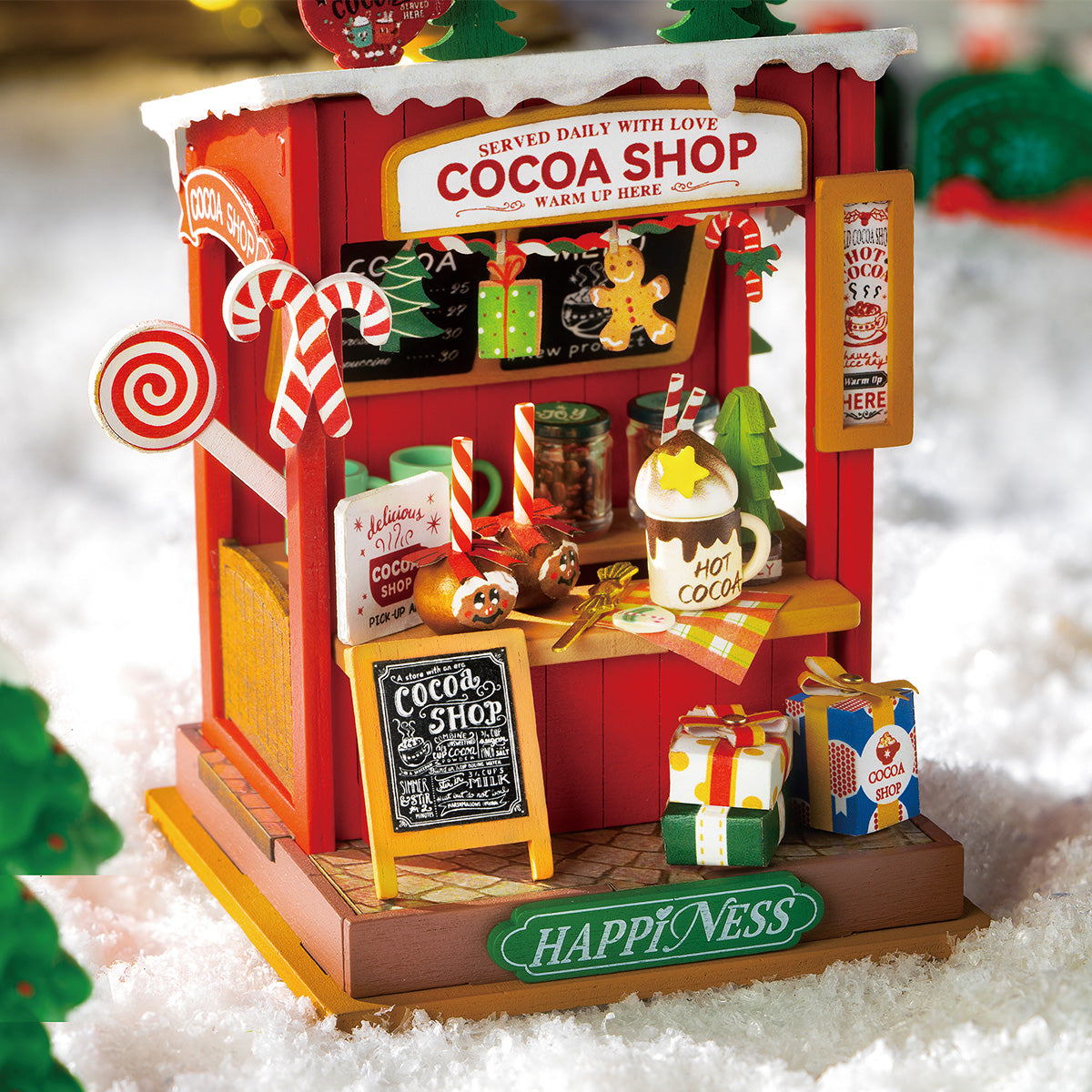 Rolife Cocoa Shop Maison miniature à faire soi-même DS042 