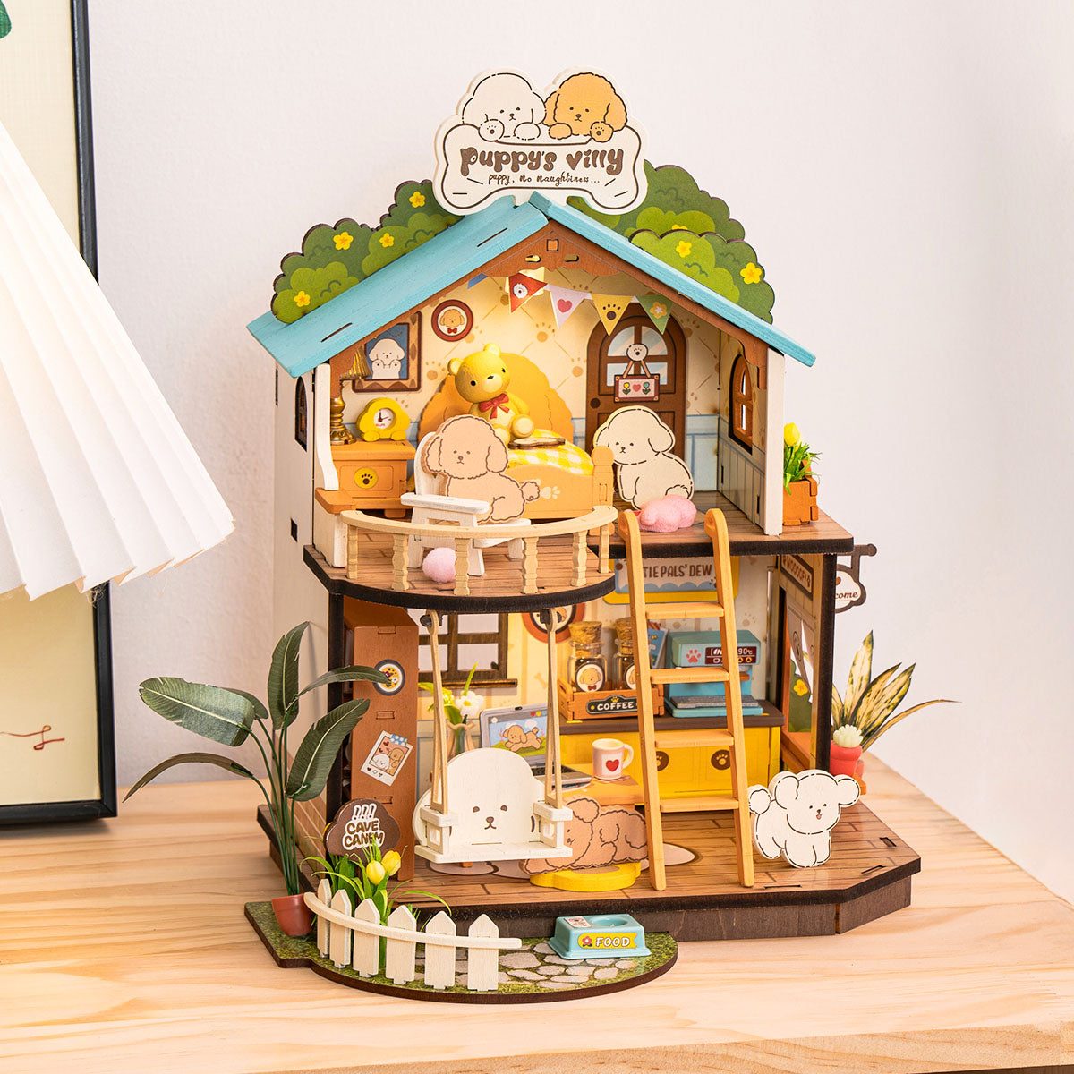 Rolife Puppy's Cozy Villa DIY Miniatuurhuis DG169