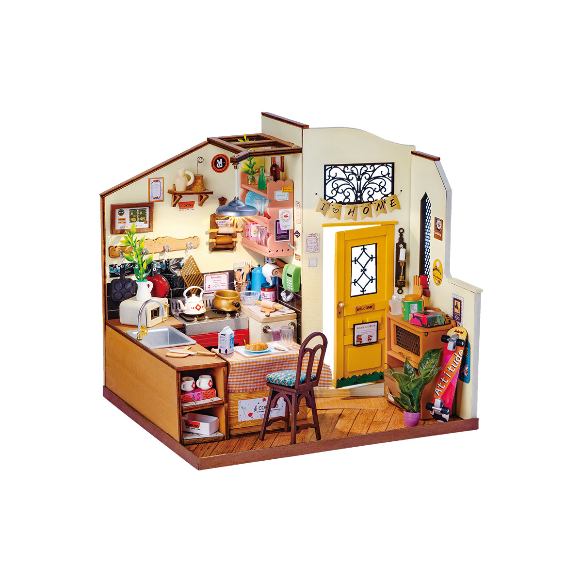 Rolife Cosy Kitchen DIY miniatuurhuiskit DG159