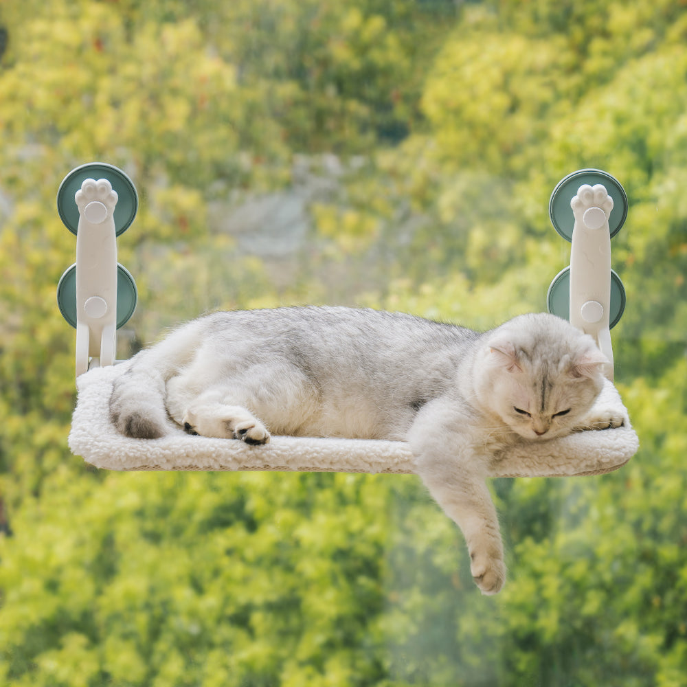 Foldable Suction Cup Cat Hammock