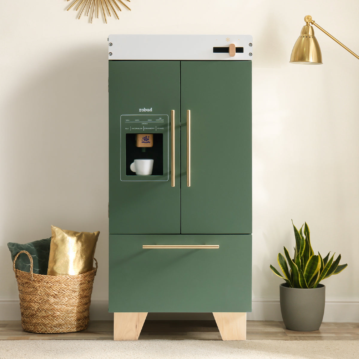 ROBUD Vintage Green Refrigerator