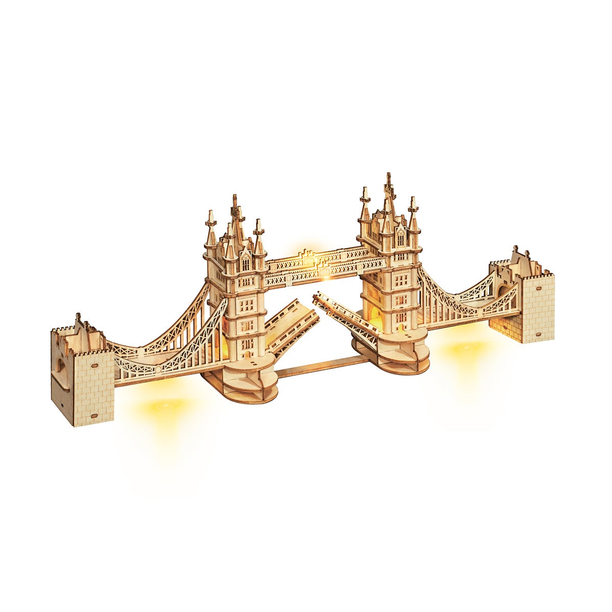 Rolife Tower Bridge mit Lichtern 3D-Holzpuzzle TG412