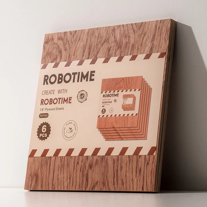 ROBOTIME Plywood for Laser Cutting